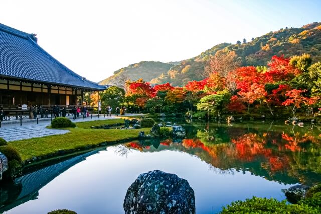 京都嵐山の寺巡りモデルコース