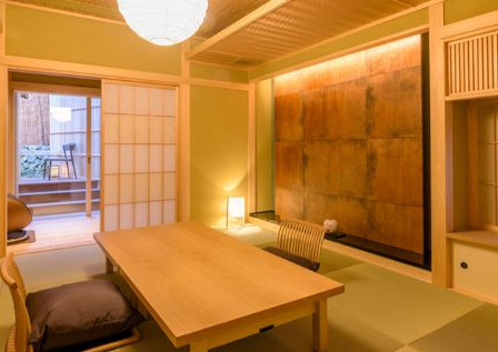 京都嵐山のホテル・旅館で昼食・温泉を楽しむなら！客室露天風呂付き離れ「山懐庵」