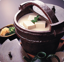 豆乳湯豆腐