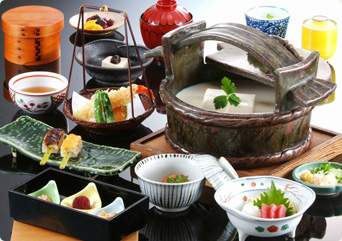 花筏オリジナル 湯豆腐料理
