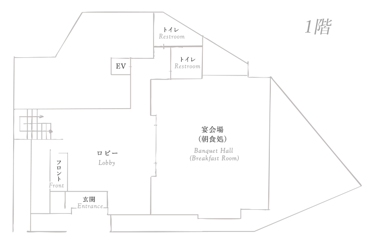 1階 フロント・ロビー・宴会場